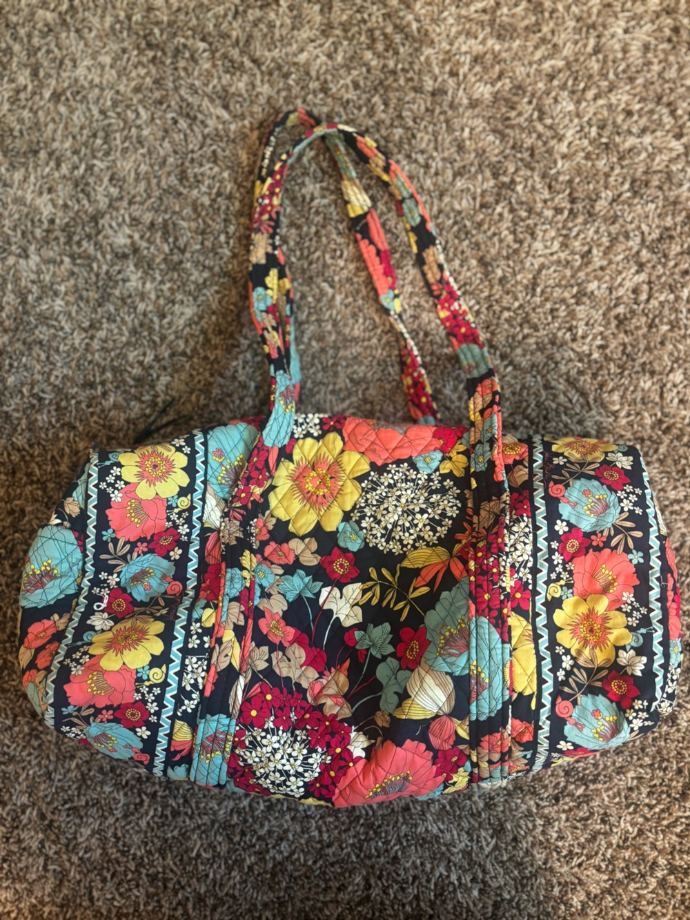 Vera Bradley Floral Small Tote Bag - Picture 2 of 4